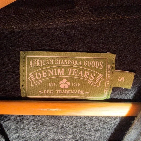 Denim Tears Black Hoodie - Picture 3 of 4